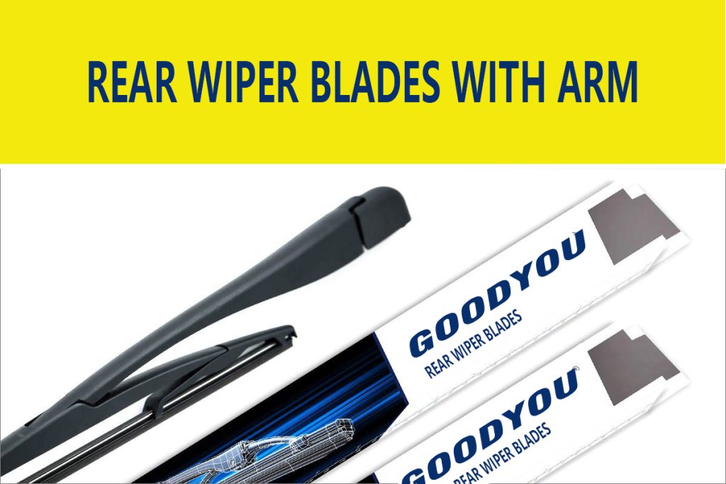 REAR WIPER BLADES WITH ARM