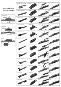 rain x wiper blades size chart